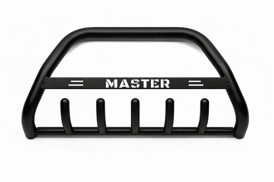 Renault Master 1998-2010 Pare-buffle WT004 Noir (Inox) Image