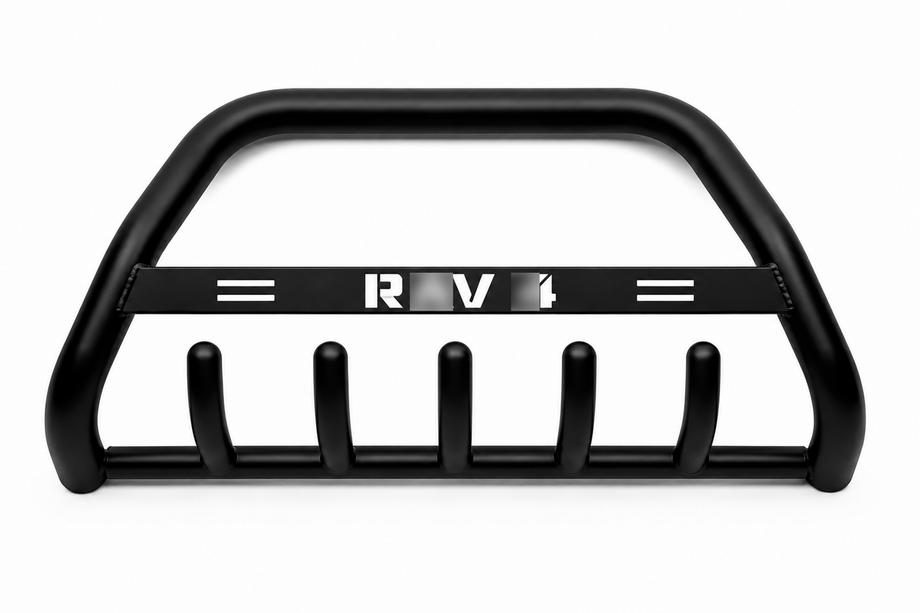 Toyota Rav 4 2001-2005 Pare-buffle WT004 Noir (Inox) Image