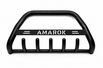 Volkswagen Amarok 2010-2022 Pare-buffle WT004 Noir (Inox) photo 1