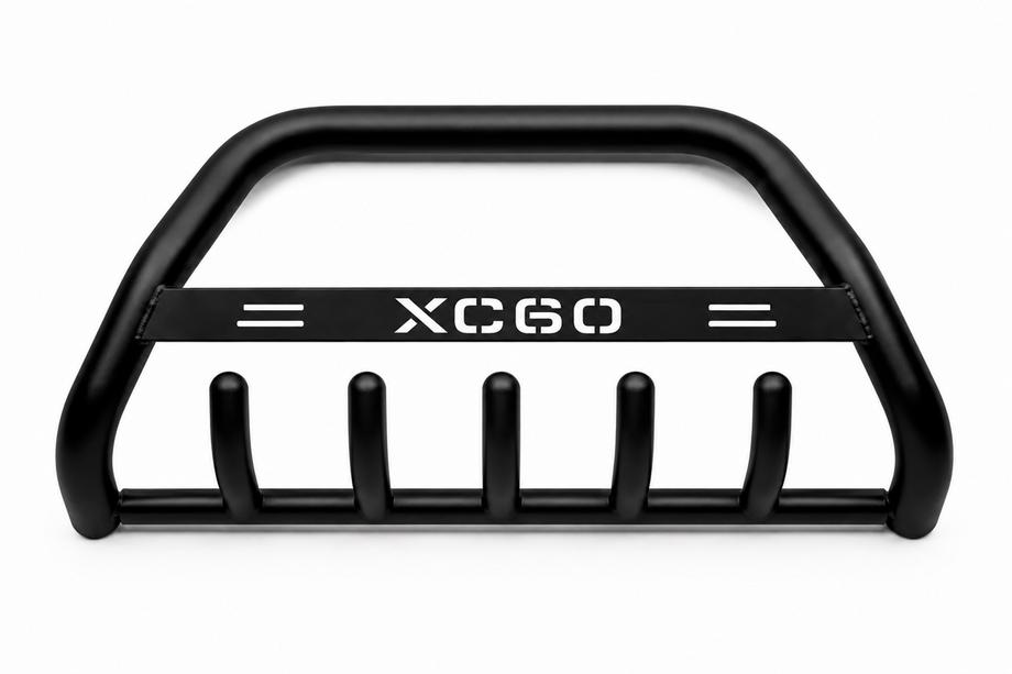Volvo XC60 2009-2017 Pare-buffle WT004 Noir (Inox) Image