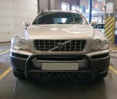 Volvo XC90 2002-2014 Pare-buffle WT004 Noir (Inox) photo 1