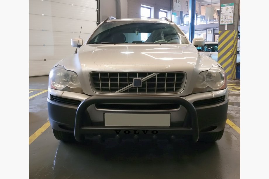 Volvo XC90 2002-2014 Pare-buffle WT004 Noir (Inox) Image