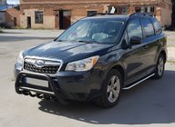 Subaru Forester 2013-2018 Pare-buffle WT003 Noir Inox photo 1