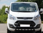 Ford Custom 2013-2022 Pare-buffle WT003 Noir Inox photo 3