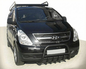 Hyundai H300, H1, Starex 2008-2020 Pare-buffle WT003 Noir Inox photo 6