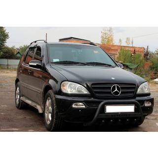 Pare-buffle WT004 Noir (Inox) Mercedes ML W163 1997-2005 photo 1
