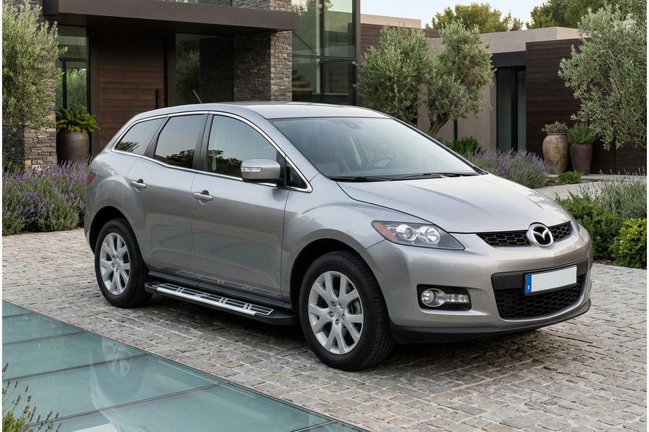 Mazda CX-7 2006-2012 Marchepieds Latéraux Sunrise (2 pcs, Aluminium) Image