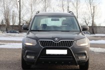 Skoda Yeti 2009-2017 Pare-buffle WT003 Noir Inox photo 3