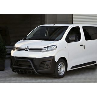 Pare-buffle WT003 Noir Inox Fiat Scudo 2022- photo 3
