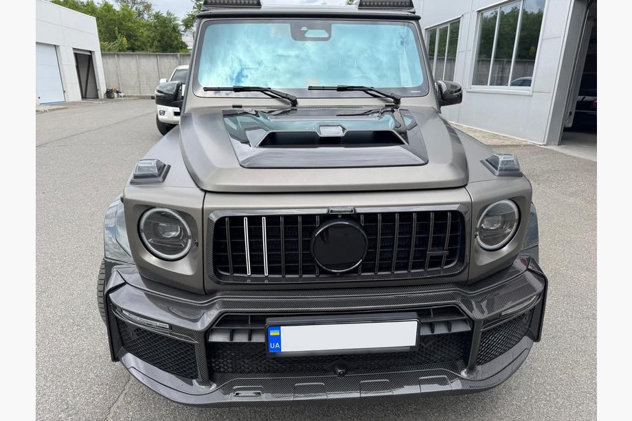 Mercedes G class W465 2025- Cache-capot BRB (Carbone) Image
