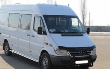 Mercedes Sprinter W901/902/903/904/905 1995–2006 Pare-buffle WT003 Noir (Inox) 1995-2000 photo 4