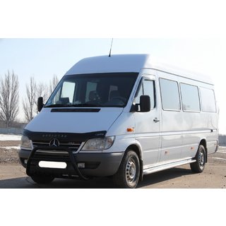 Pare-buffle WT003 Noir (Inox) Mercedes Sprinter W901/902/903/904/905 1995–2006 photo 1