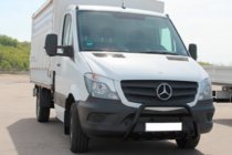 Mercedes Sprinter W906 2006–2018 Pare-buffle WT004 (noir) photo 1