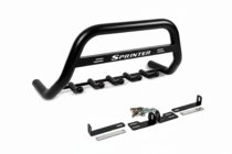 Mercedes Sprinter W906 2006–2018 Pare-buffle WT004 (noir) photo 5