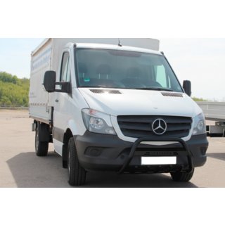 Pare-buffle WT004 (noir) Mercedes Sprinter W906 2006–2018 photo 1