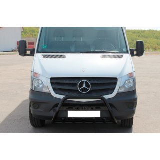 Pare-buffle WT004 (noir) Mercedes Sprinter W906 2006–2018 photo 2