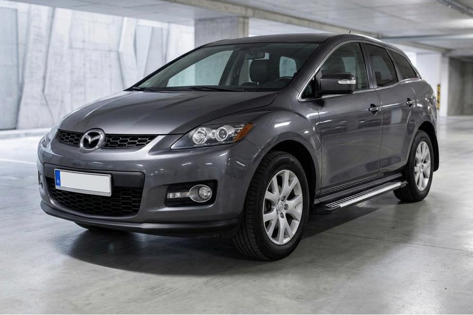 Mazda CX-7 2006-2012 Marchepieds Latéraux Line (2 pcs, Aluminium) Image