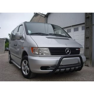 Pare-buffle WT003 Noir (Inox) Mercedes Vito W638 1996-2003 photo 1