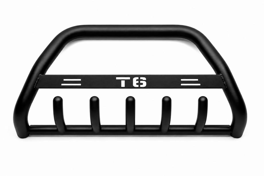 Volkswagen T6 2015-2024 Pare-buffle WT004 Noir (Inox) Image