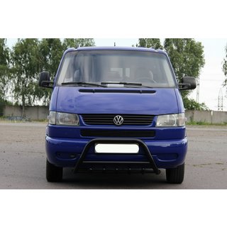 Pare-buffle WT003 Noir (Inox) Volkswagen T4 Transporter 1990-2003 photo 4