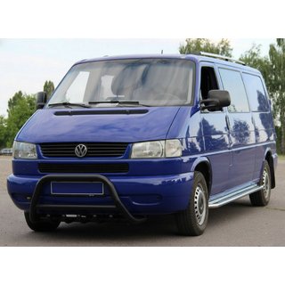 Pare-buffle WT003 Noir (Inox) Volkswagen T4 Transporter 1990-2003 photo 3