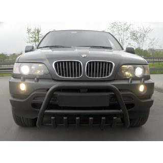 Pare-buffle WT003 Noir Inox photo 2
