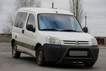 Citroen Berlingo 1996-2008 Pare-buffle WT003 Noir Inox photo 1
