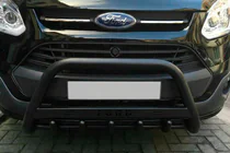 Ford Custom 2013-2022 Pare-buffle WT004 Noir (Inox) photo 1