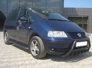 Ford Galaxy 1995-2006 Pare-buffle WT003 Noir Inox photo 2