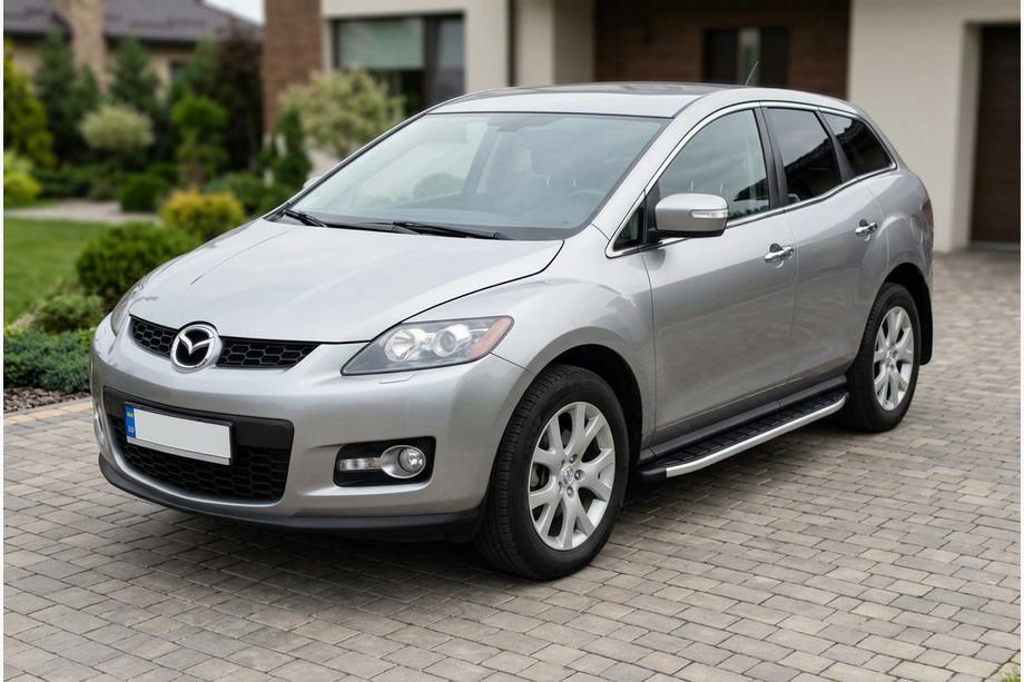 Mazda CX-7 2006-2012 Marchepieds Latéraux Fullmond (2 pcs, aluminium) Image