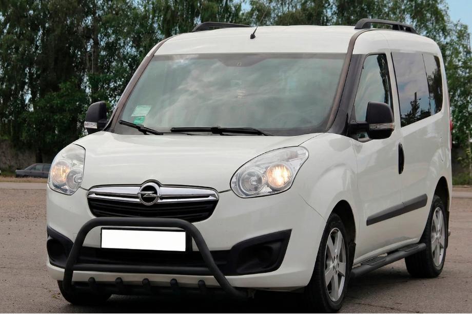 Opel Combo 2012-2018 Pare-buffle WT003 Noir Inox Image