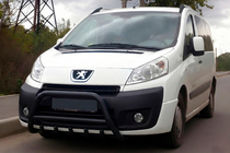 Peugeot Expert 2007-2016 Pare-buffle WT003 Noir Inox photo 1