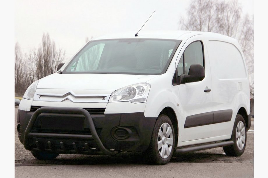 Peugeot Partner Tepee 2008-2018 Pare-buffle WT003 Noir Inox Image