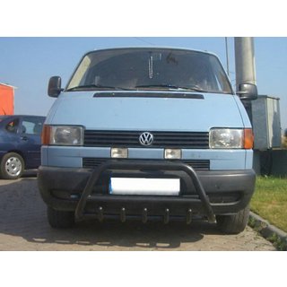 Pare-buffle WT003 Noir Inox Volkswagen T4 Caravelle/Multivan 1990–2003 photo 1