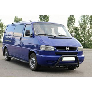 Pare-buffle WT003 Noir Inox Volkswagen T4 Caravelle/Multivan 1990–2003 photo 4