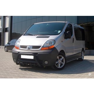 Pare-buffle WT003 Noir (Inox) Opel Vivaro 2001–2015 photo 3