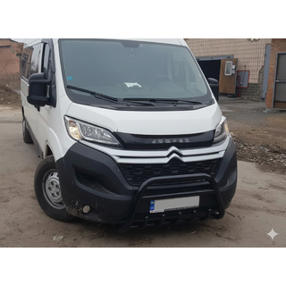 Barre Avant WT003 Noire (Inox) Opel Movano 2021- photo 3