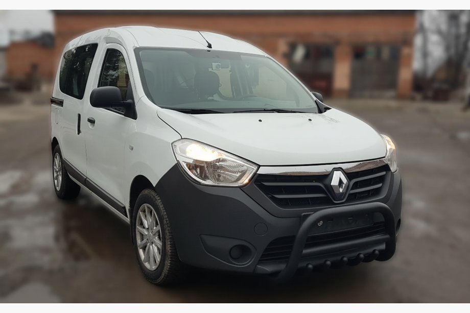 Renault Lodgy 2013-2022 Pare-buffle WT003 Noir Inox Image