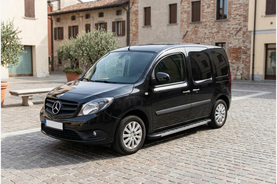 Mercedes Citan 2013-2021 Marchepieds Latéraux Duru (2 pcs, Aluminium) Image