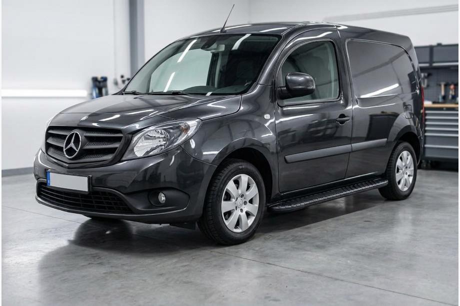 Mercedes Citan 2013-2021 Marchepieds Latéraux Bosphorus Black (2 pcs, Aluminium) Image