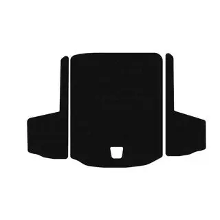 Tapis de coffre en caoutchouc Carsuit (SD, noir) Cadillac ATS 2012-2019 photo 1