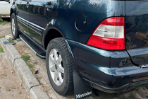 Mercedes ML W163 1997-2005 Marchepieds Latéraux Duru (2 pcs, Aluminium) photo 1