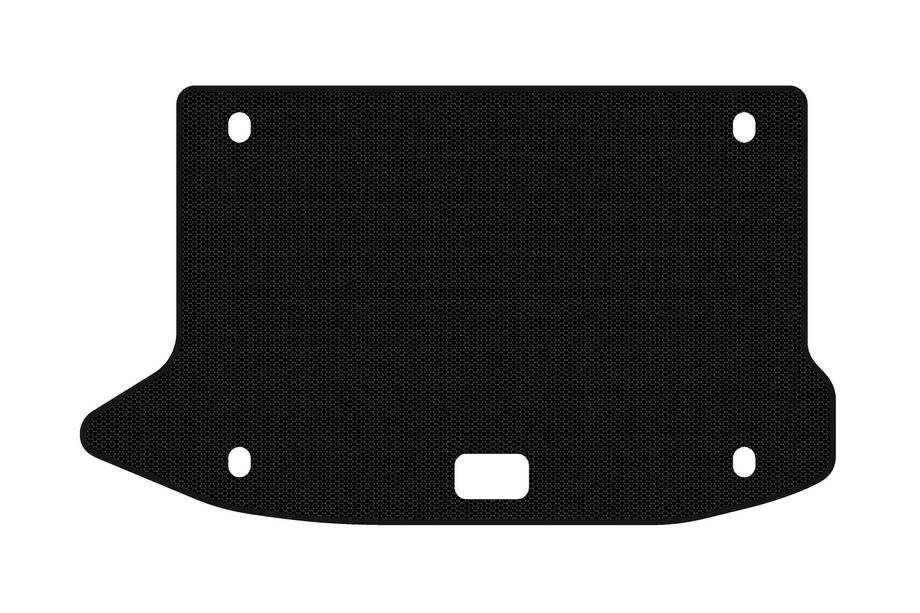 Hyundai Kona 2017-2023 Tapis de coffre en caoutchouc Carsuit V2 (Noir) Photo 1