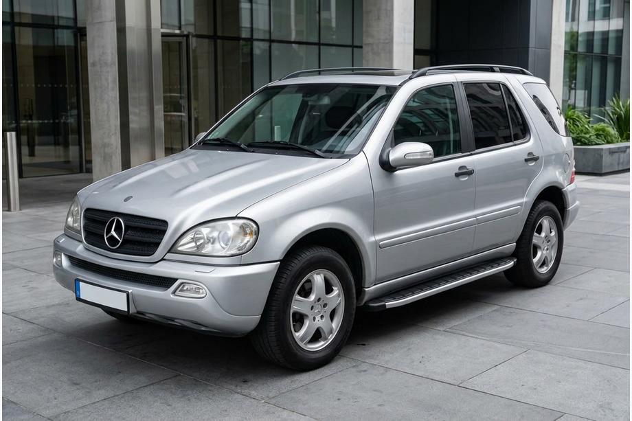 Mercedes ML W163 1997-2005 Marchepieds Latéraux Fullmond (2 pcs, Aluminium) Image