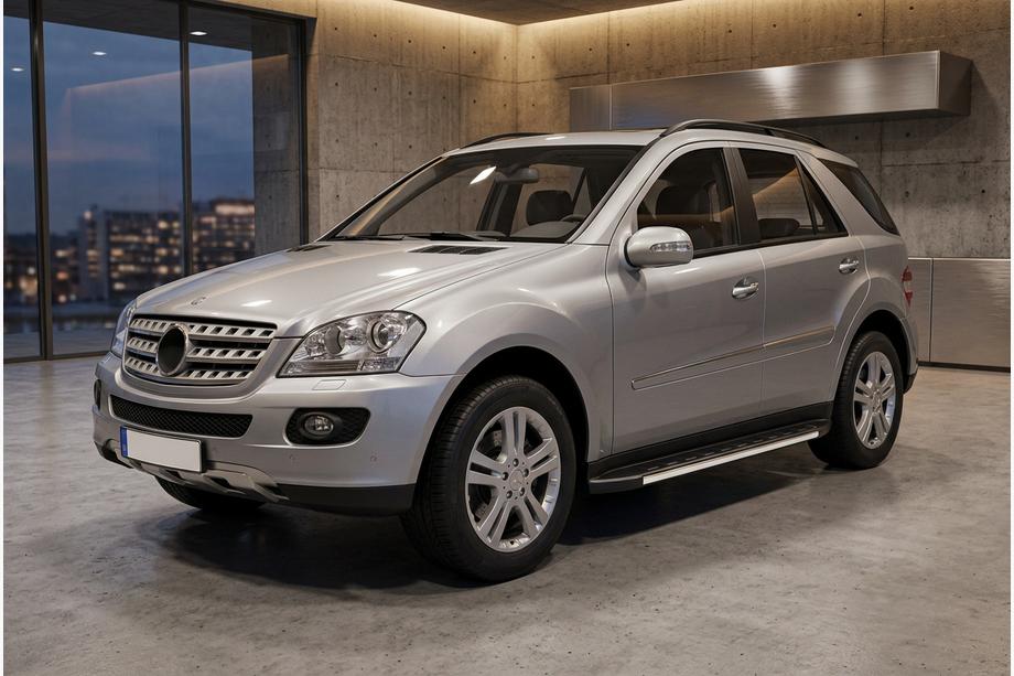 Mercedes ML W164 2005-2011 Marchepieds Latéraux Duru (2 pcs, Aluminium) Image