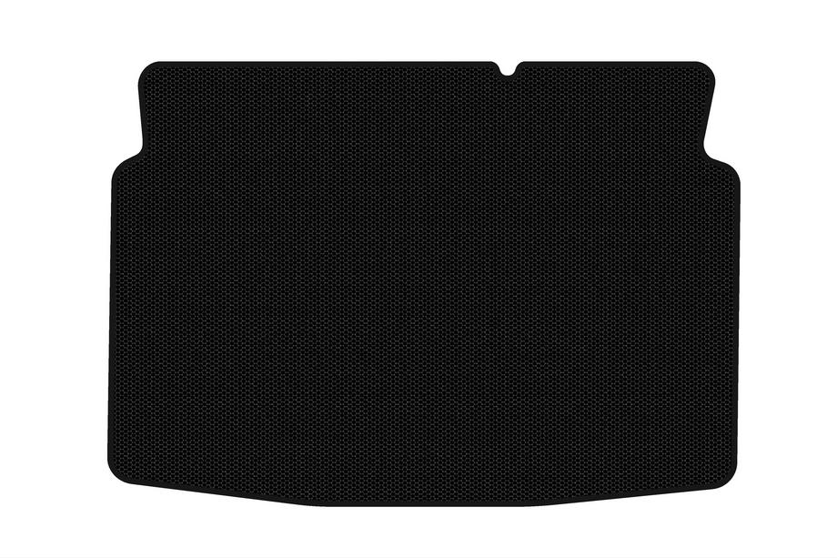 Peugeot 207 2006–2014 Tapis de coffre en caoutchouc Carsuit (HB, 5 portes, noir) Photo 1
