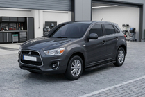 Mitsubishi ASX 2010-2023 Marchepieds Latéraux Allmond Black (2 pcs, Aluminium) photo 1