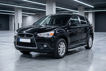 Mitsubishi ASX 2010-2023 Marchepieds Latéraux Maydos V1 (2 pcs, Aluminium & Inox) photo 1