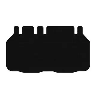 Tapis de coffre en caoutchouc Carsuit (6 places, noir)
