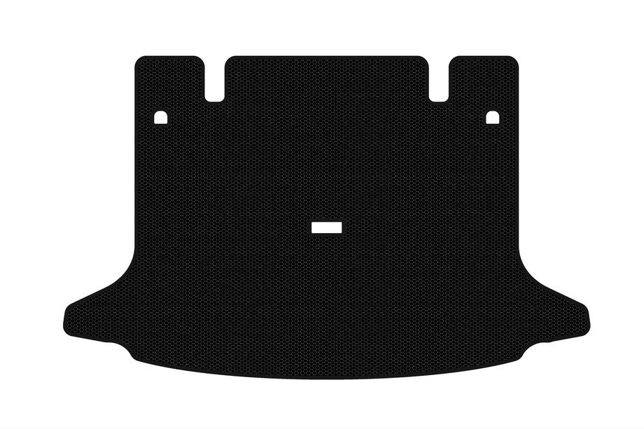 Dacia Logan I 2005-2008 Tapis de coffre en caoutchouc Carsuit (SW, 7 places, noir) Photo 1